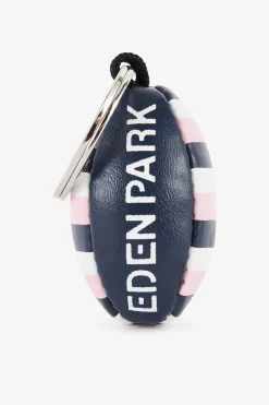 Outlet Porte-Cles Ballon De Rugby Colorblock Serigraphie Homme Portes-Clefs