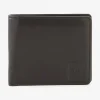 Clearance Portefeuille Forme Italien En Cuir Noir Homme Portefeuilles