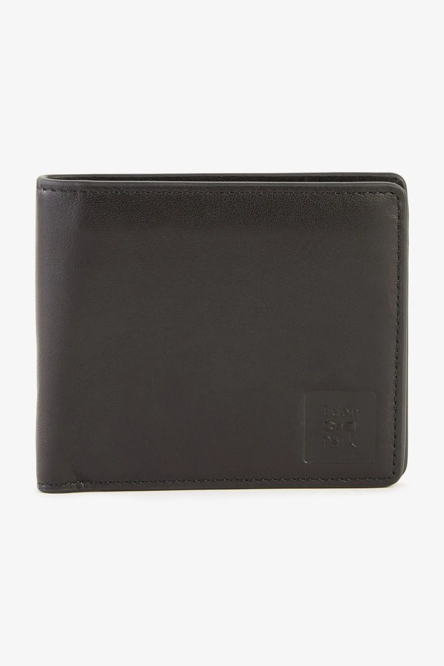 Clearance Portefeuille Forme Italien En Cuir Noir Homme Portefeuilles