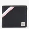 Outlet Portefeuille Italien Marine A Details Tricolores Homme Portefeuilles