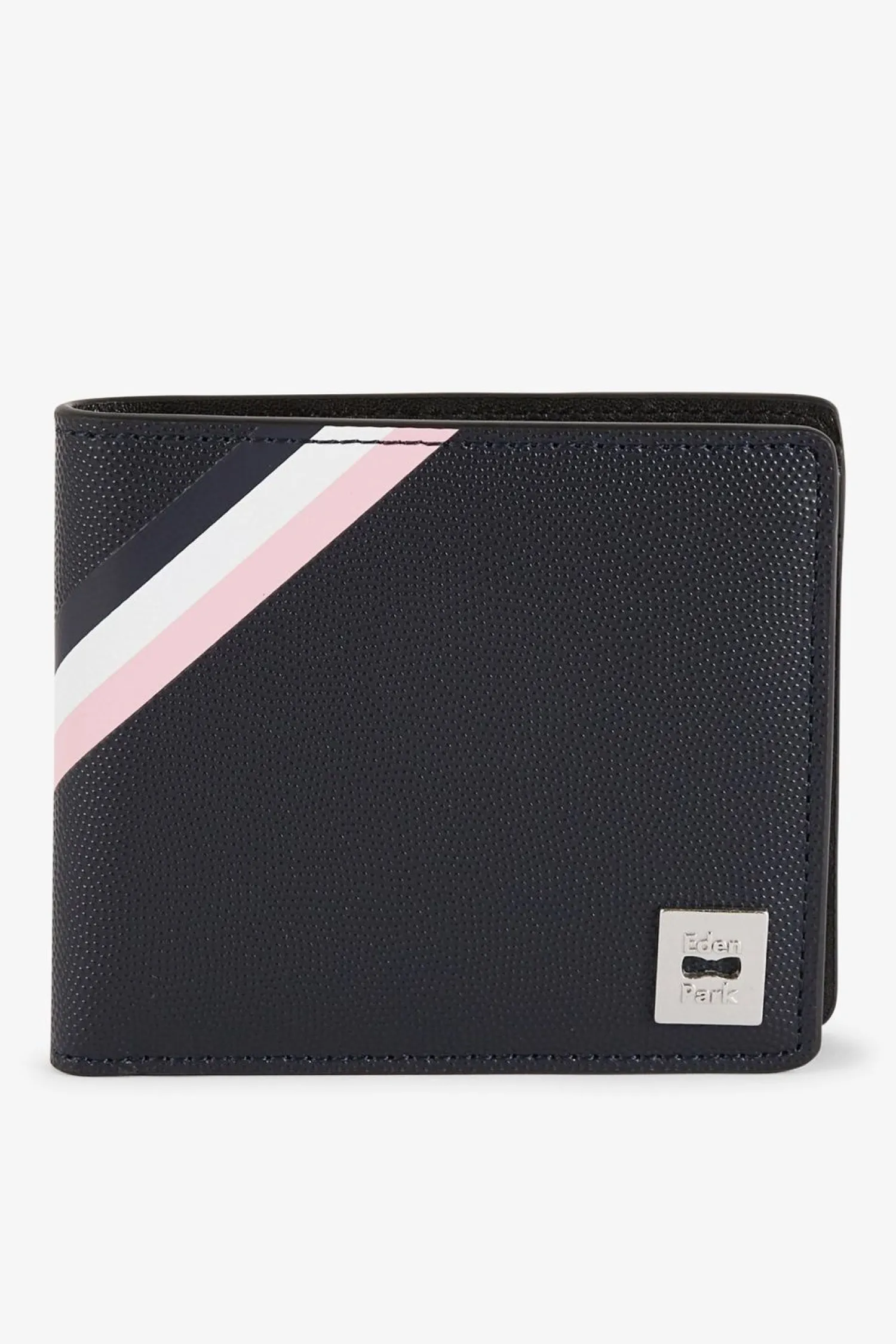 Outlet Portefeuille Italien Marine A Details Tricolores Homme Portefeuilles