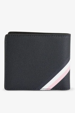 Outlet Portefeuille Italien Marine A Details Tricolores Homme Portefeuilles