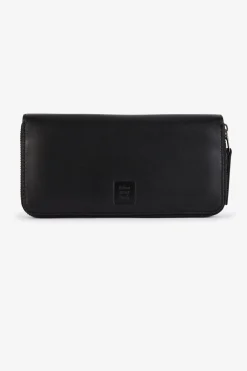 Online Portefeuille Noir Rectangulaire En Cuir Homme Portefeuilles