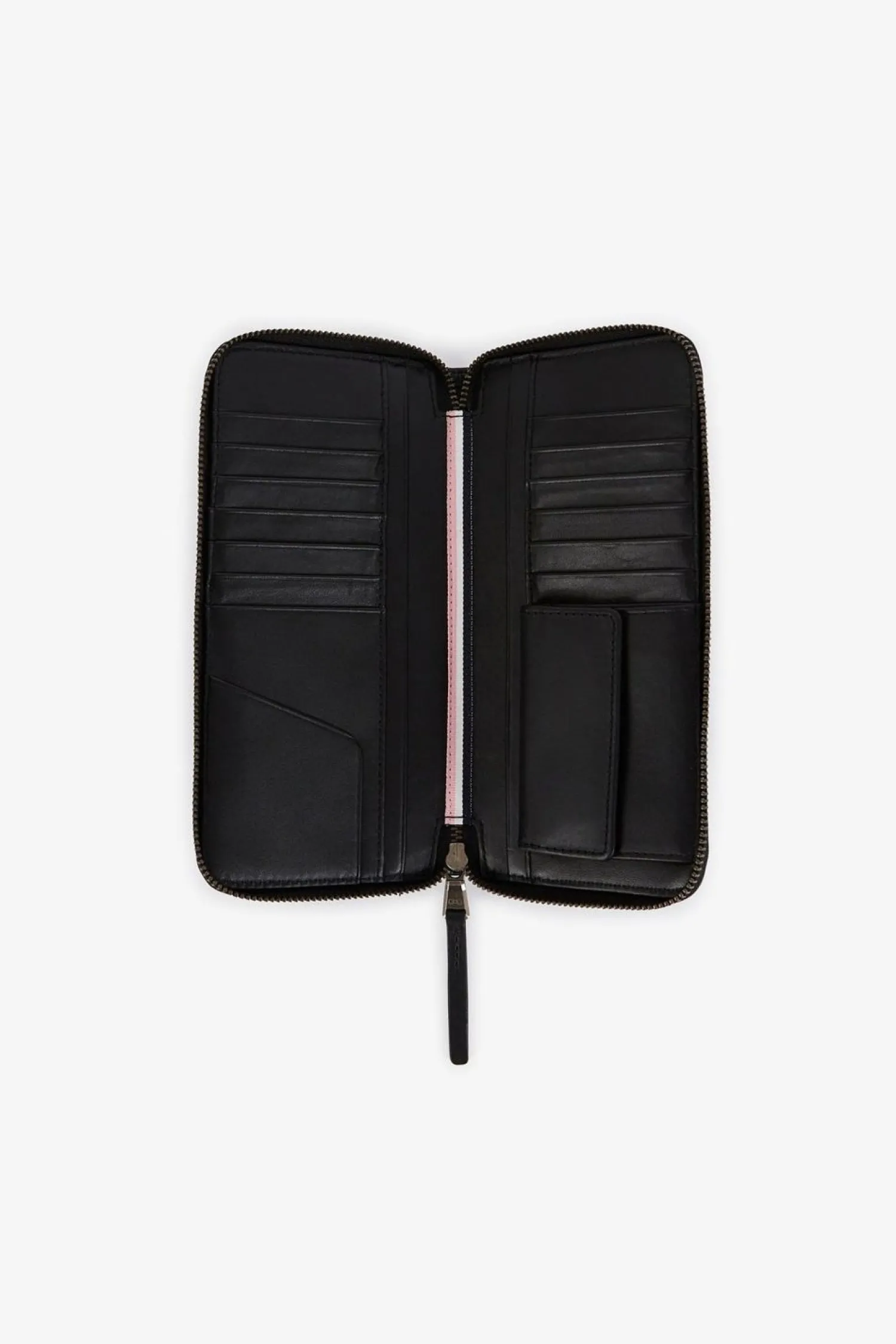 Online Portefeuille Noir Rectangulaire En Cuir Homme Portefeuilles