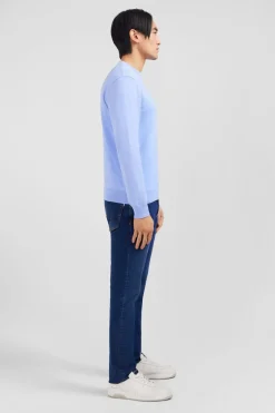Best Pu Beu A Co Rond En Coton Homme Pulls