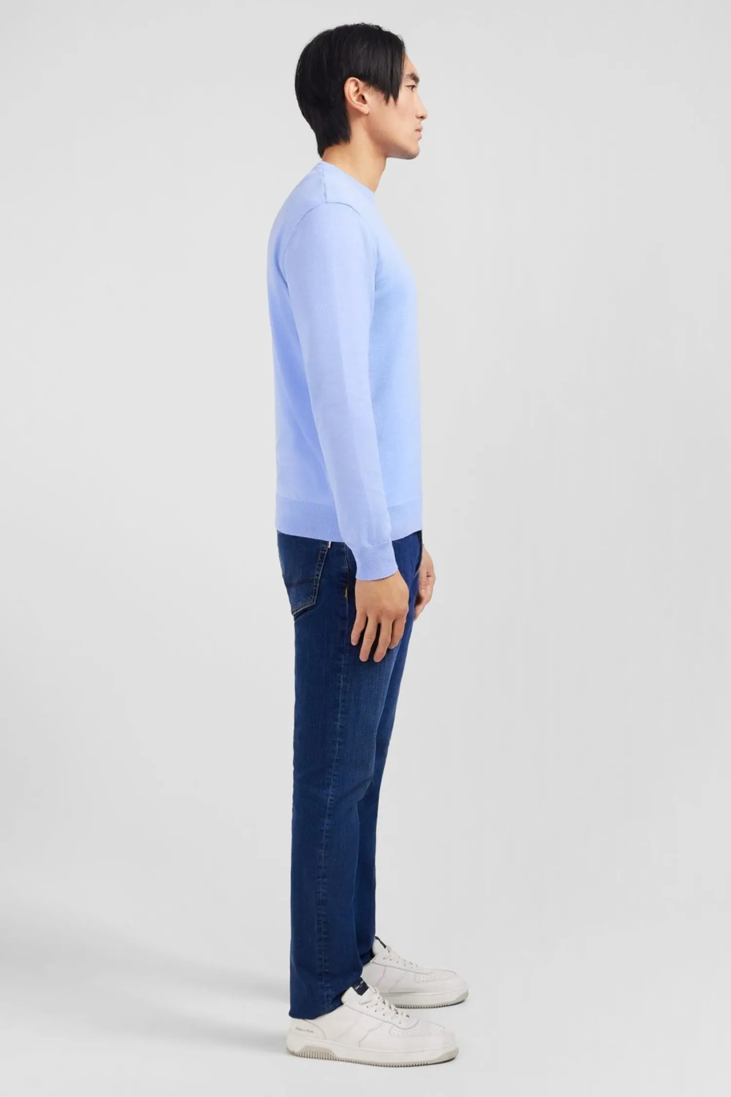 Best Pu Beu A Co Rond En Coton Homme Pulls
