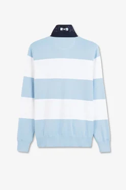 Sale Pu Beu A Rayure Jeu De aie Homme Maillots De Rugby