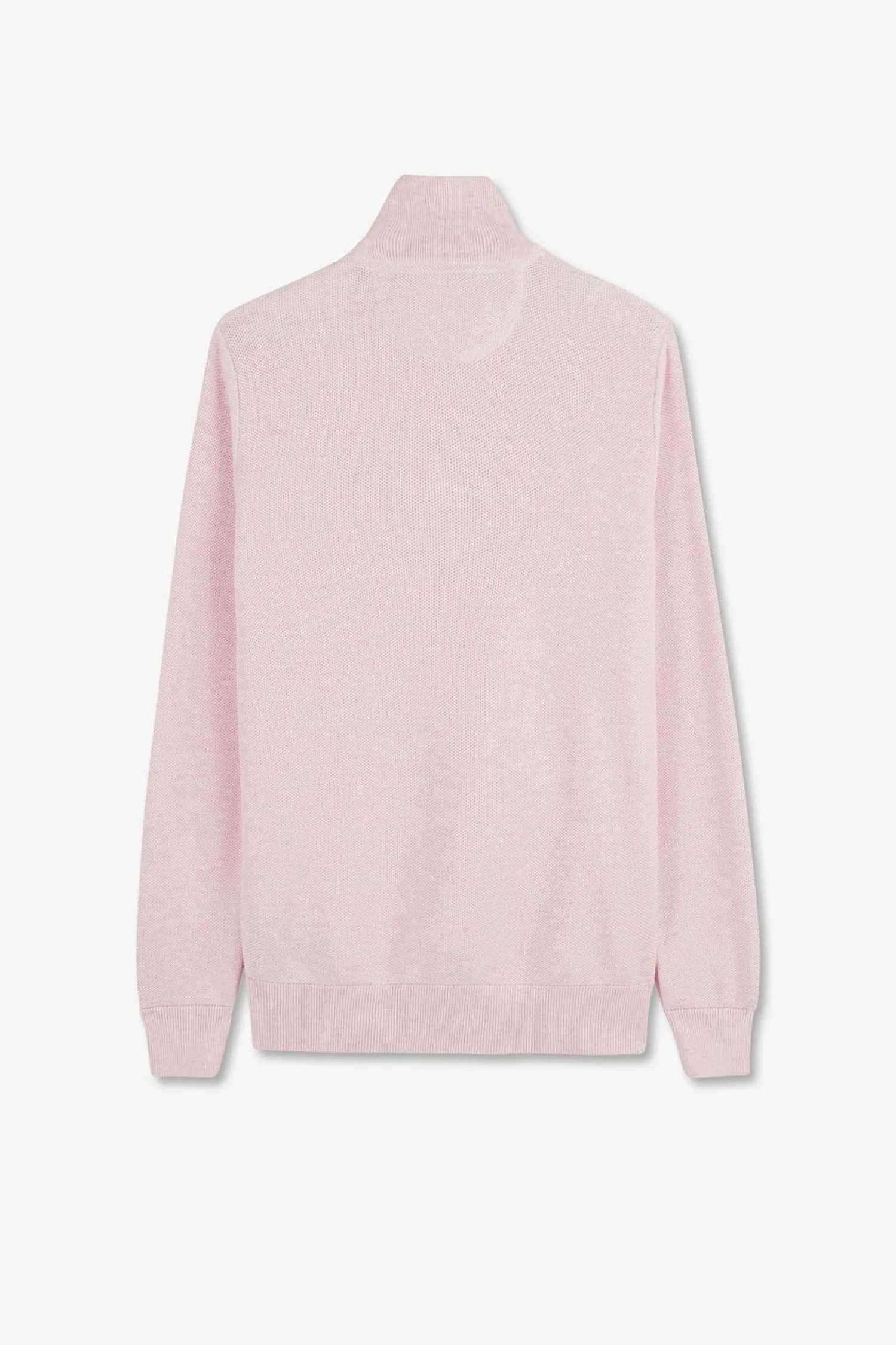 New Pu Co Caionneur Zippe En Coton Roe Homme Pulls