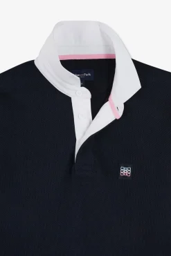 New Pu Coorbock arine A Co aiot En Coton Homme Maillots De Rugby