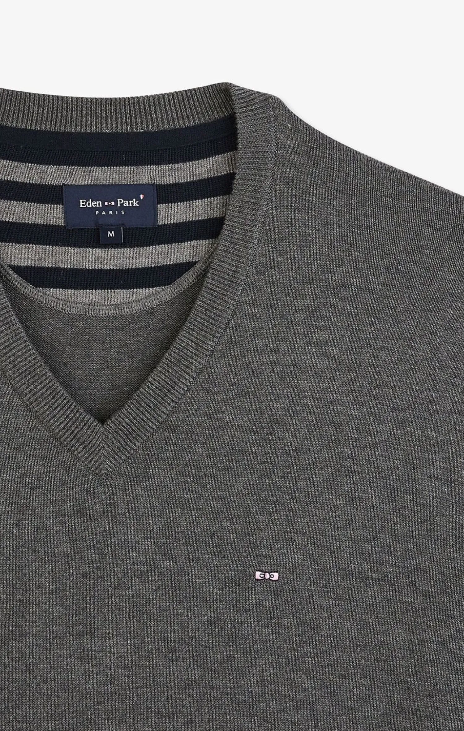 Discount Pu Gri A Co V En Coton Homme Pulls