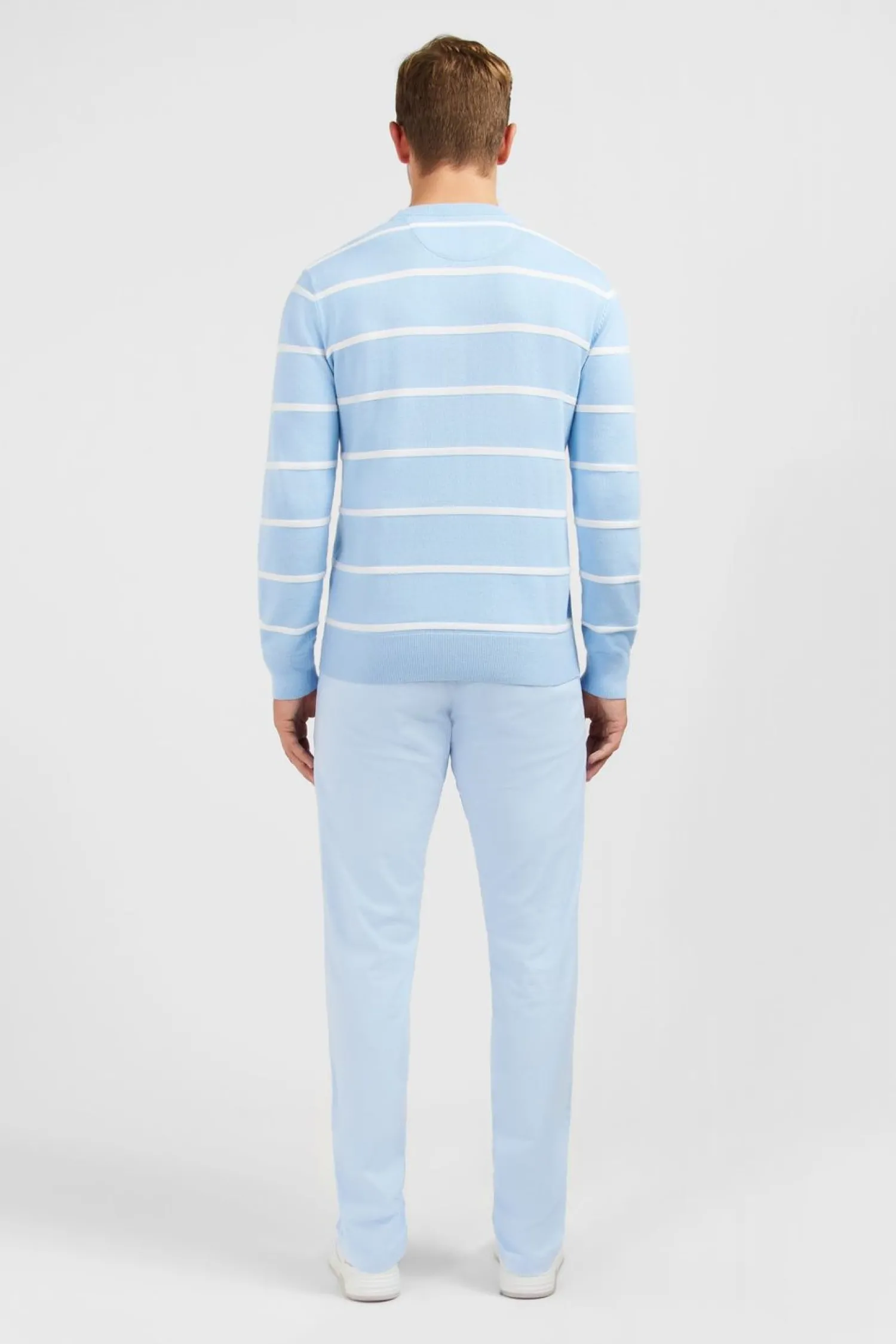 Discount Pu Jeu De aie Raye Beu Cair Homme Pulls