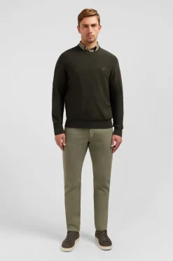 New Pu Kaki Fonce En in eange Homme Pulls