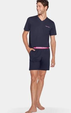 Pyjaa Court arine A ogo En Jerey Coton Homme Pyjamas