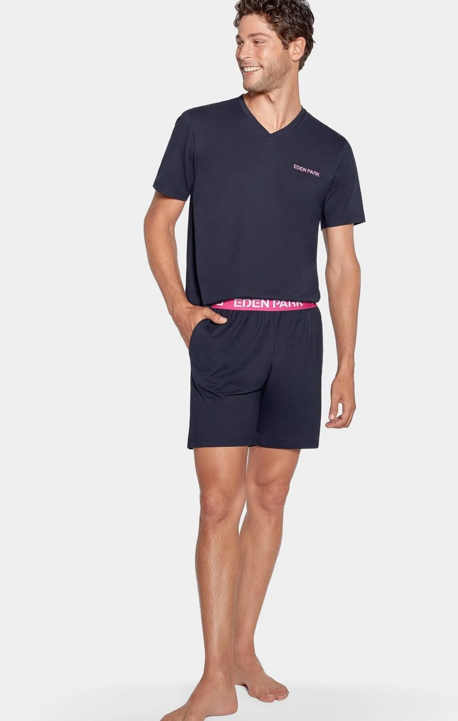 Pyjaa Court arine A ogo En Jerey Coton Homme Pyjamas