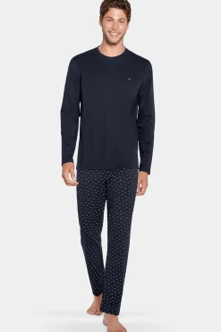 Sale Pyjaa ong arine A icro otif En Jerey Coton Homme Pyjamas