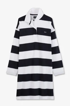 Best Robe A arge Rayure Bicoore Femme Robes