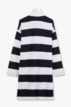 Best Robe A arge Rayure Bicoore Femme Robes