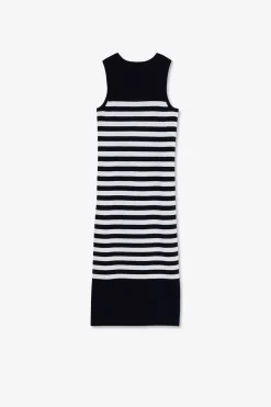 Discount Robe Debardeur ariniere arine Et Banche En in Et Coton Femme Robes