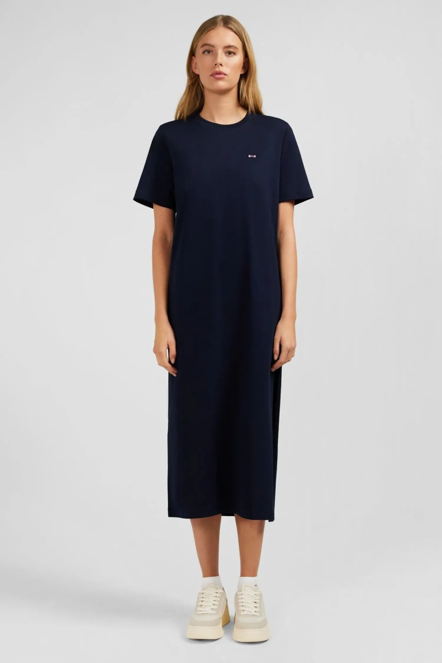 Sale Robe T-hirt arine En Coton Pia Femme Robes
