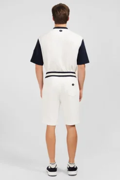 Hot hort Banc A Detai Brode Homme Shorts Et Bermudas