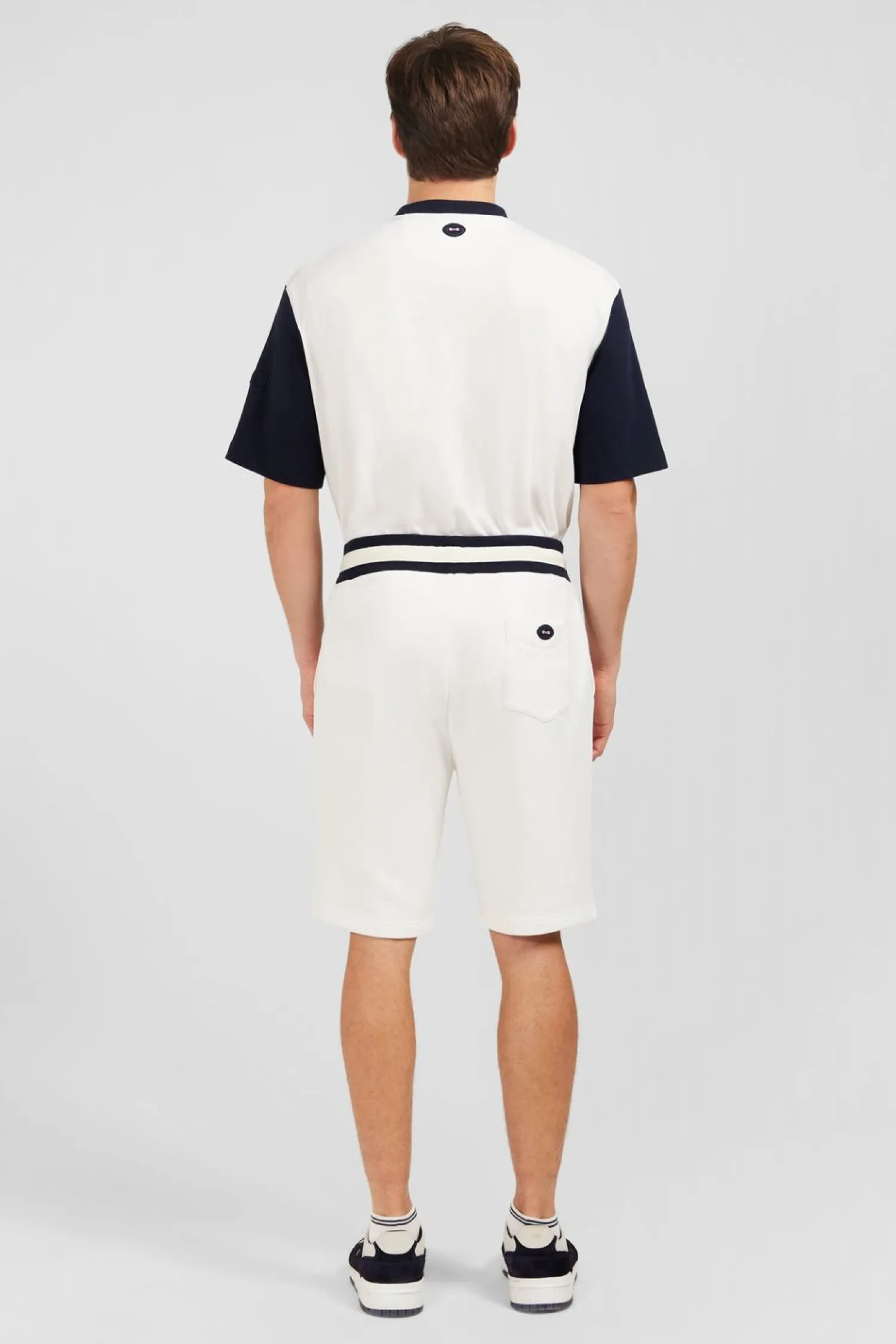 Hot hort Banc A Detai Brode Homme Shorts Et Bermudas