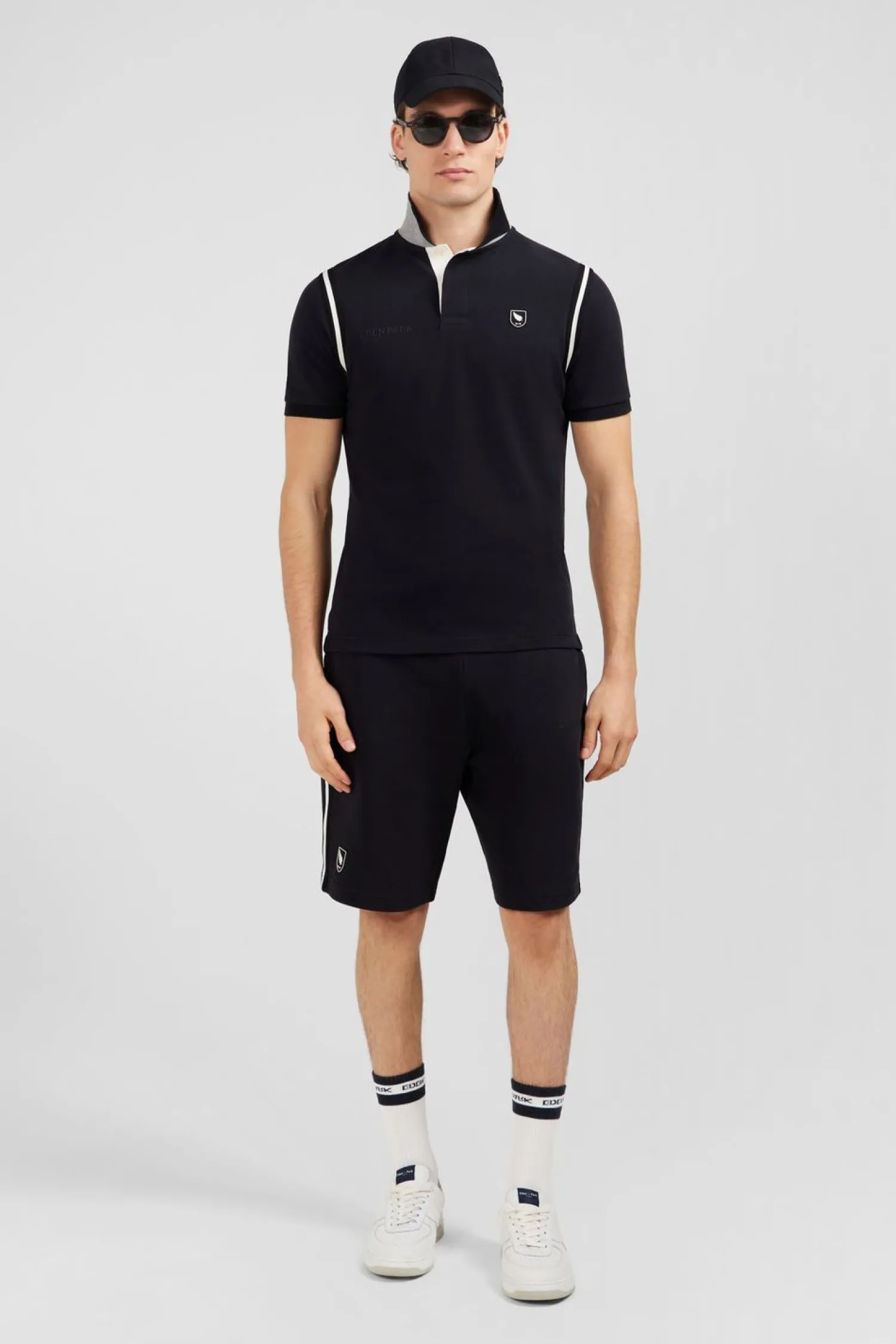 Clearance hort En oeton Noir Homme Shorts Et Bermudas