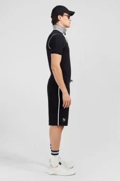 Clearance hort En oeton Noir Homme Shorts Et Bermudas