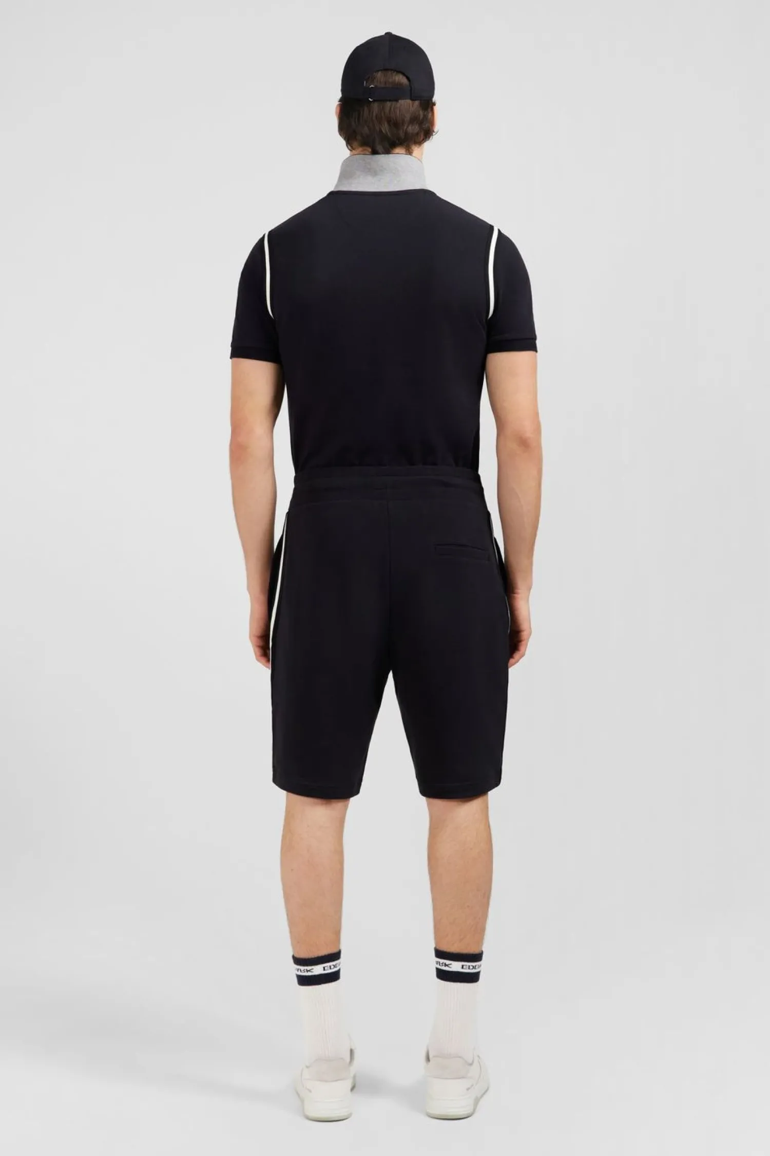 Clearance hort En oeton Noir Homme Shorts Et Bermudas
