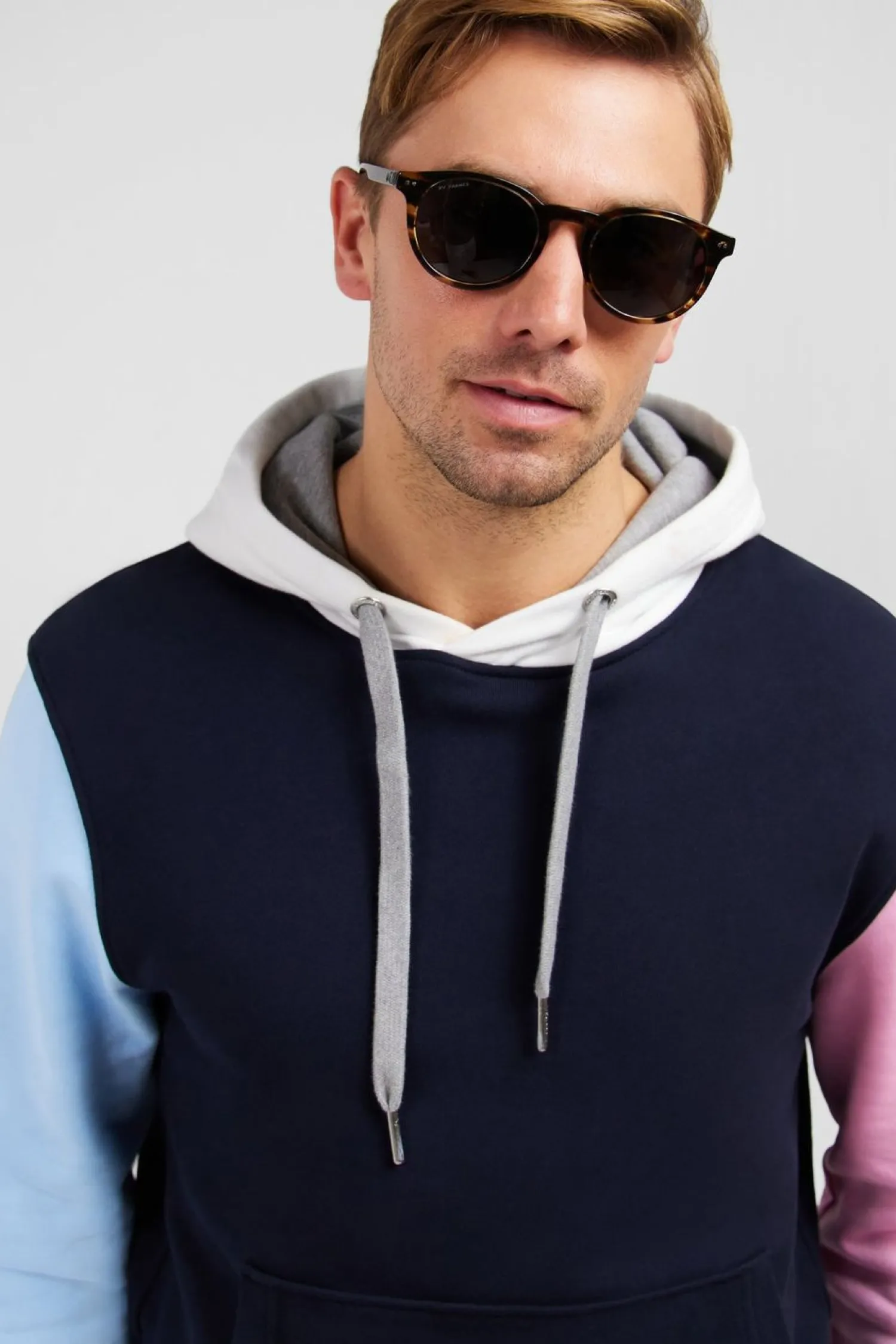 Clearance weat A Capuche Coorbock Beu Fonce Homme Sweats
