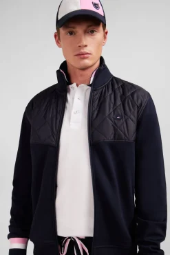 Outlet weat Beu Fonce Zippe Coorbock Homme Sweats