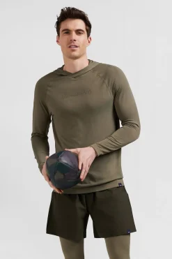 Discount weathirt A Capuche A anche Cercee Kaki Homme Sweats