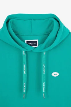 Hot weat Vert Uni A Capuche Homme Sweats