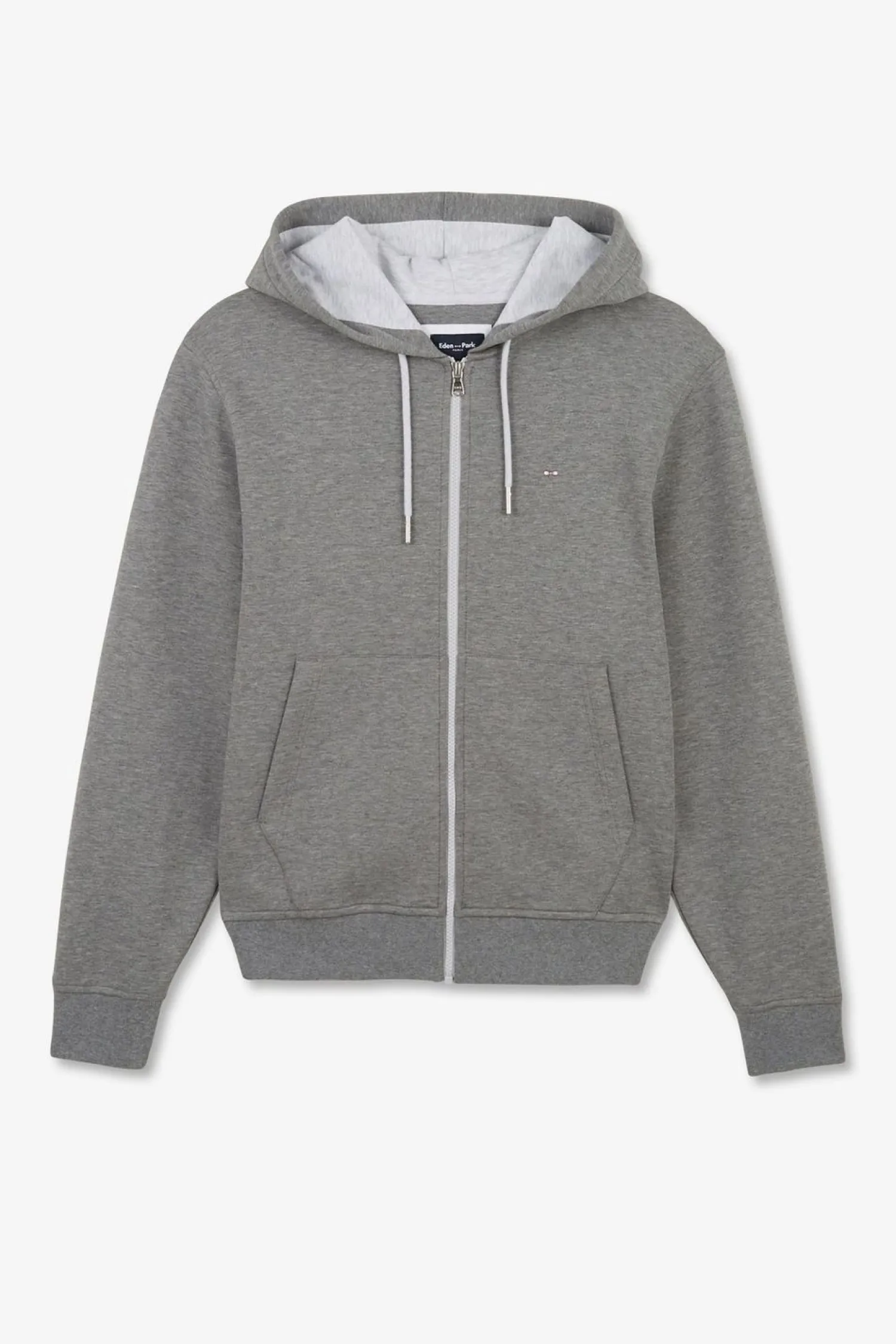 Clearance weat Zippe A Capuche Gri Fonce Homme Sweats