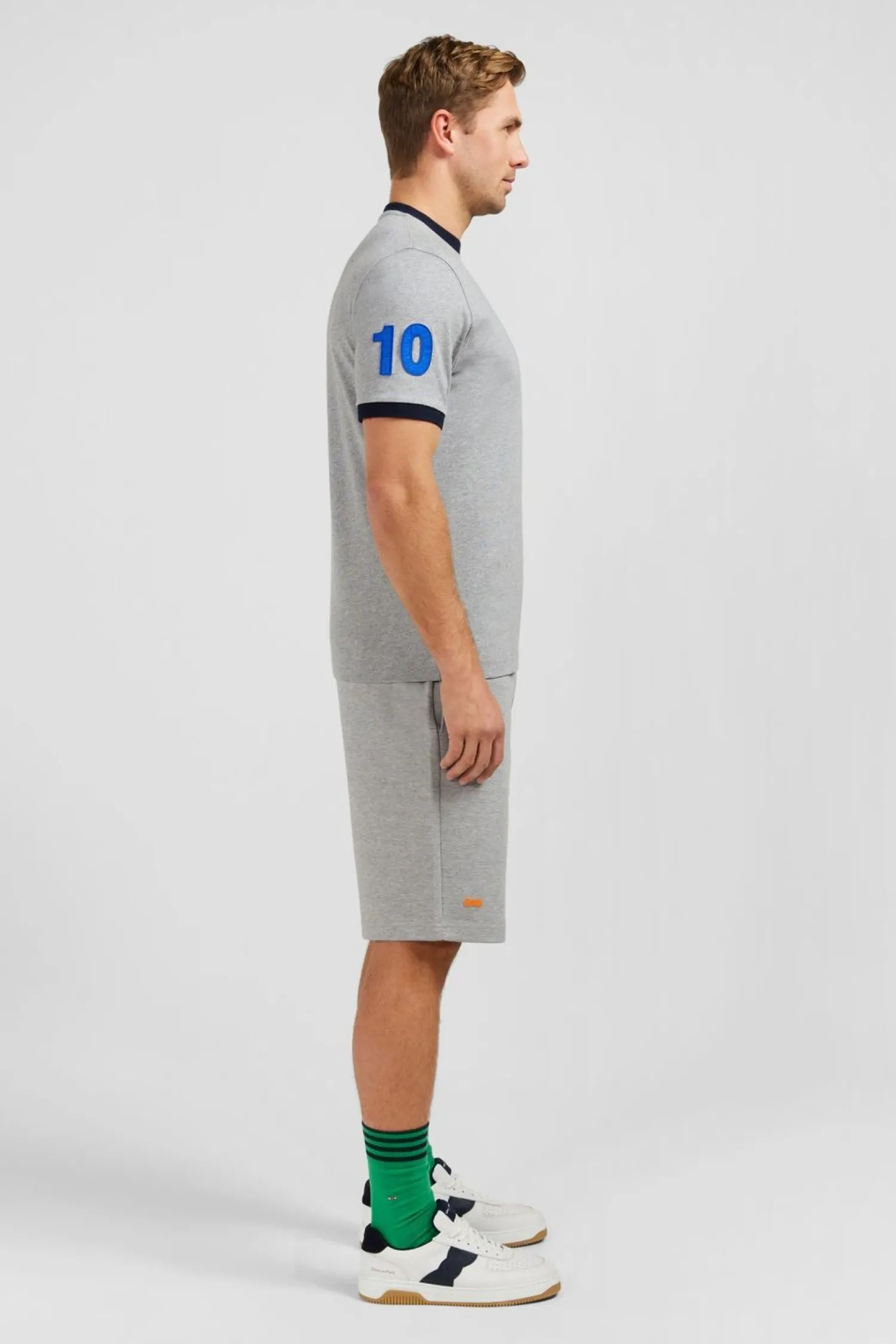 Sale T-hirt A anche Courte Gri Cair Homme T-Shirts