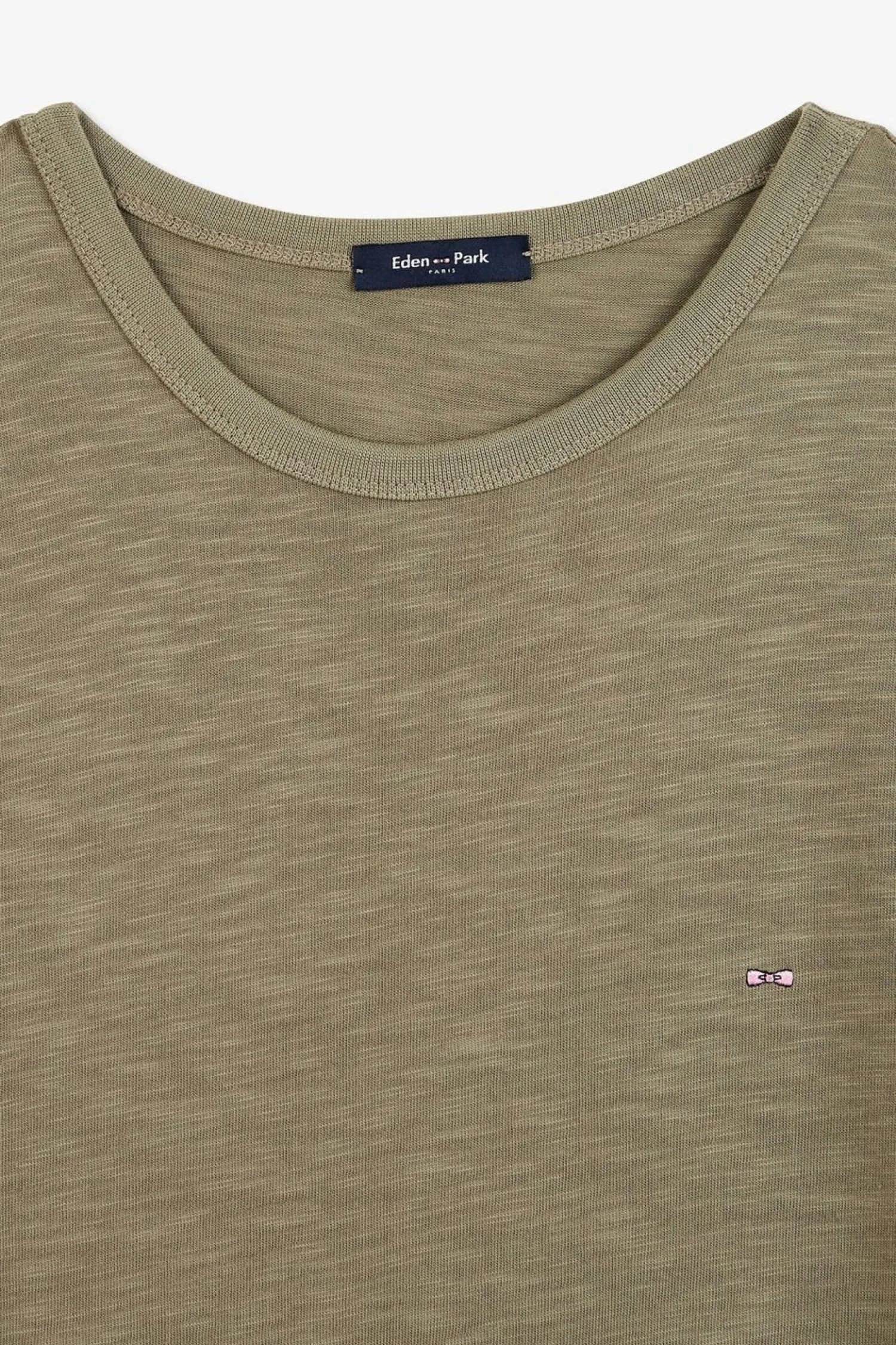 Clearance T-hirt Beige En Coton Fae Homme T-Shirts