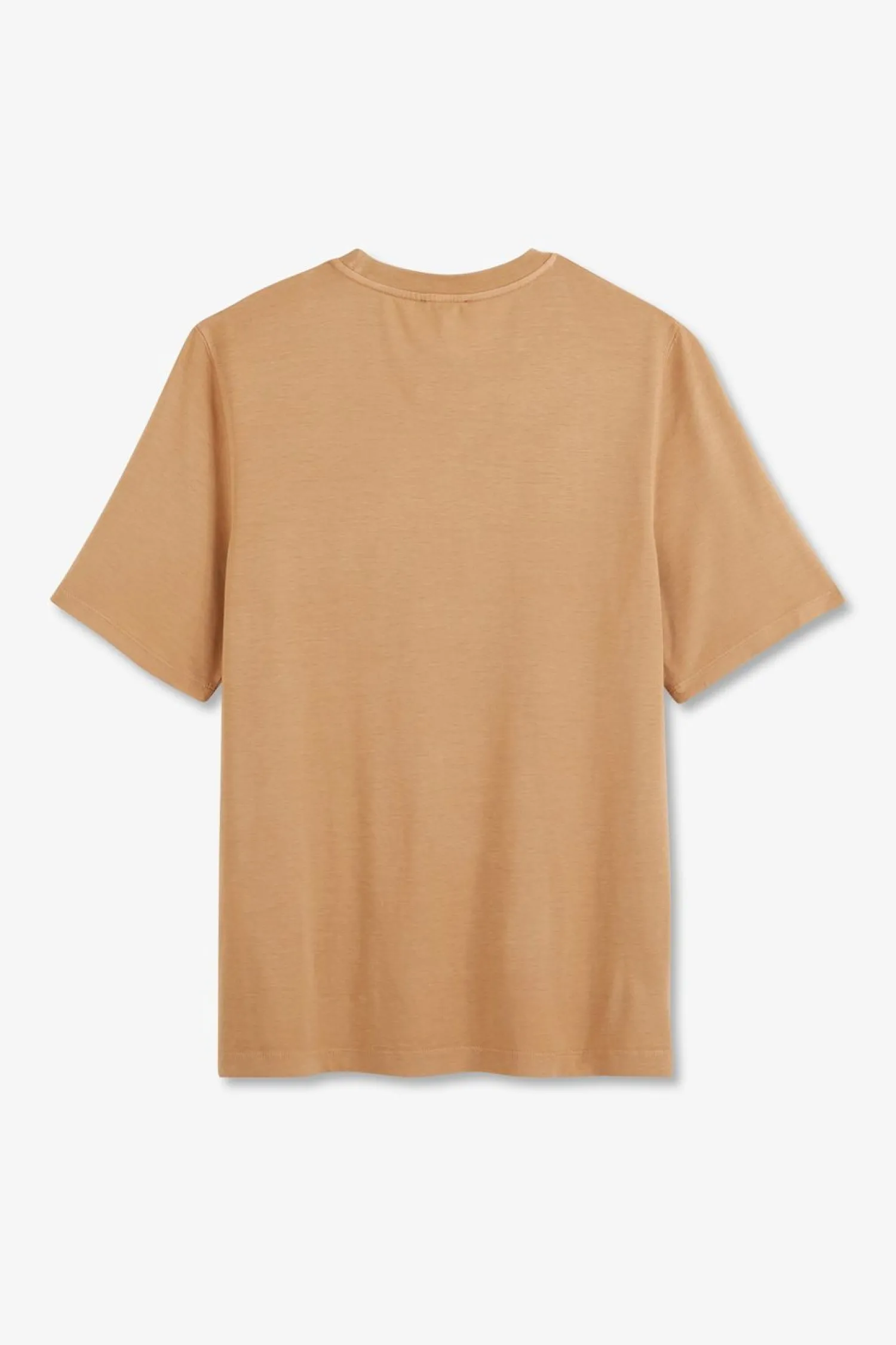 Online T-hirt Beige Uni A anche Courte Femme T-Shirts