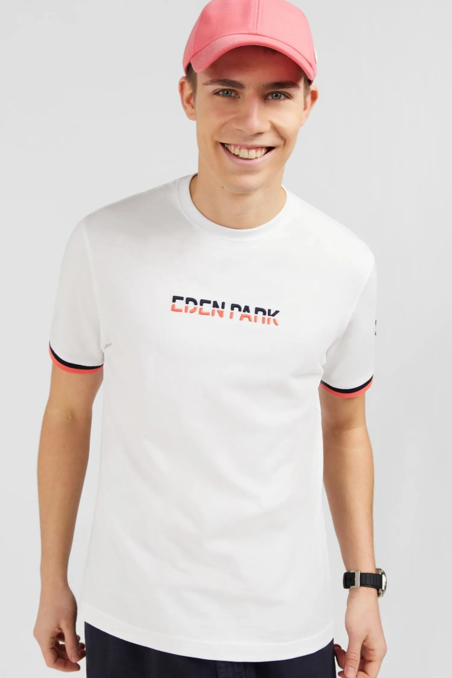 Outlet T-hirt Banc A Broderie Bicoore Homme T-Shirts