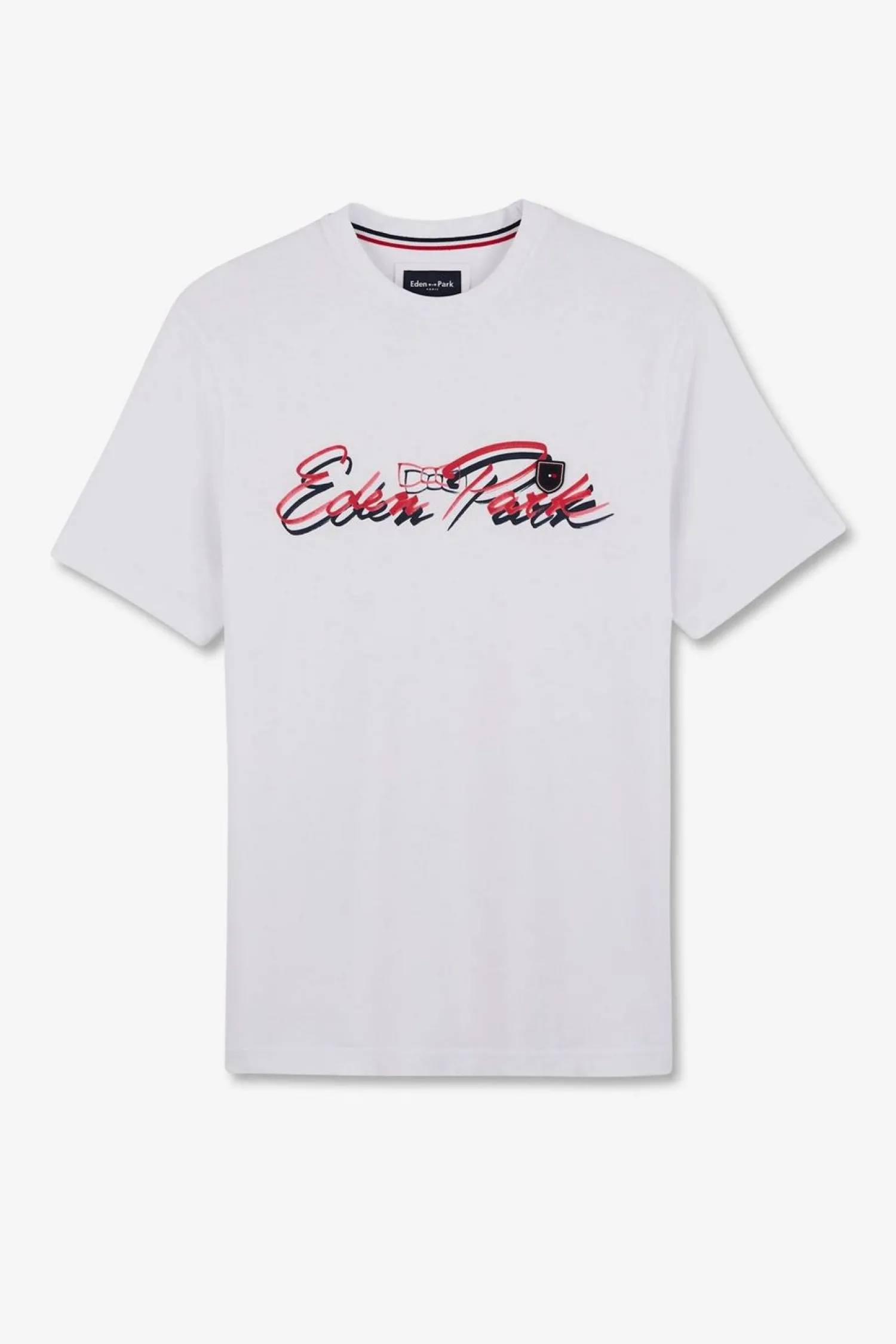 Sale T-hirt Banc A Doube Incription Homme T-Shirts