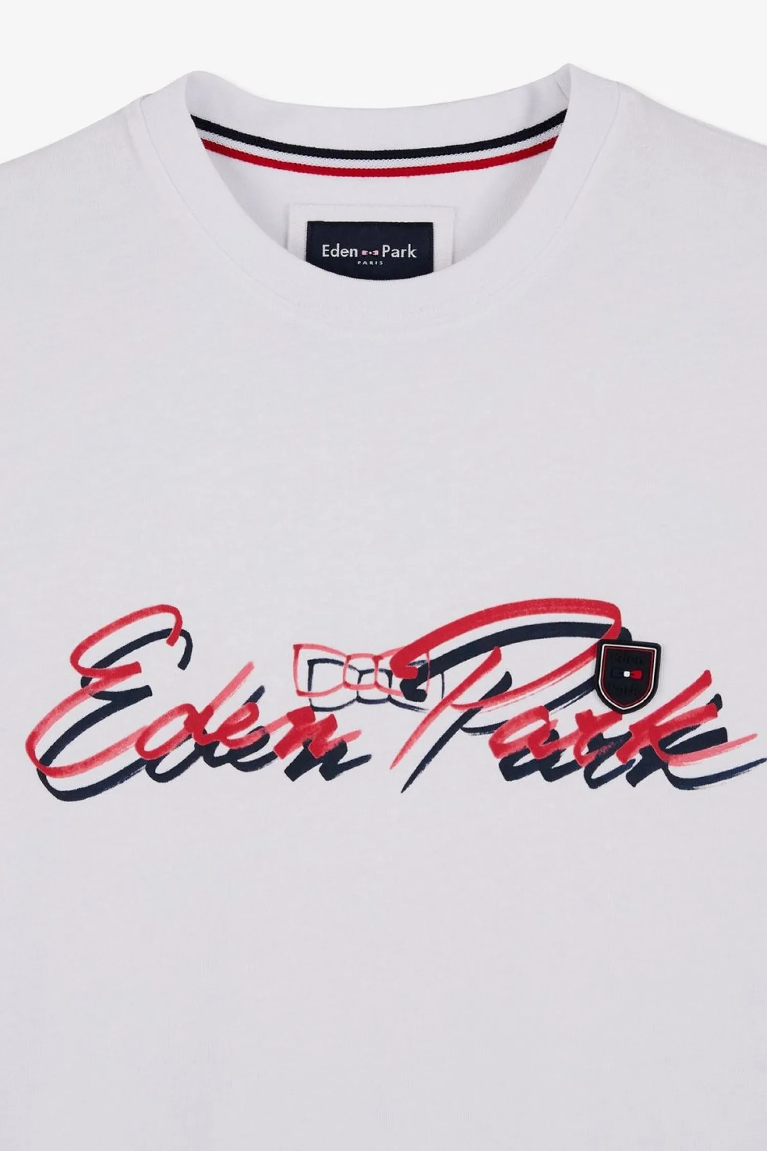 Sale T-hirt Banc A Doube Incription Homme T-Shirts