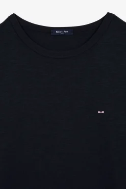 Clearance T-hirt Beu Fonce En Coton Fae Homme T-Shirts