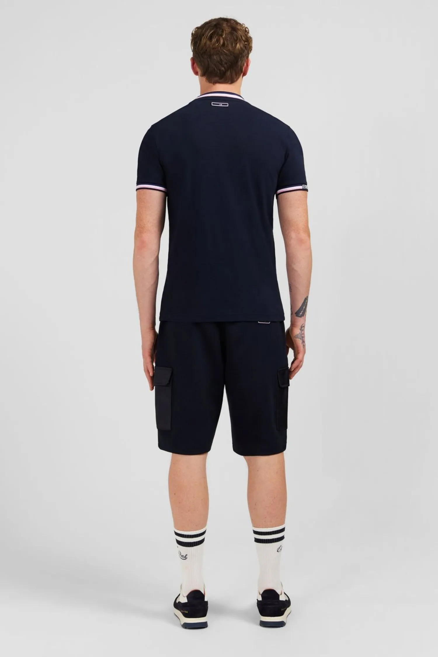 Sale T-hirt Beu arine A anche Courte Homme T-Shirts