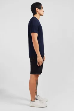 Discount T-hirt Beu arine Co V A anche Courte Homme T-Shirts