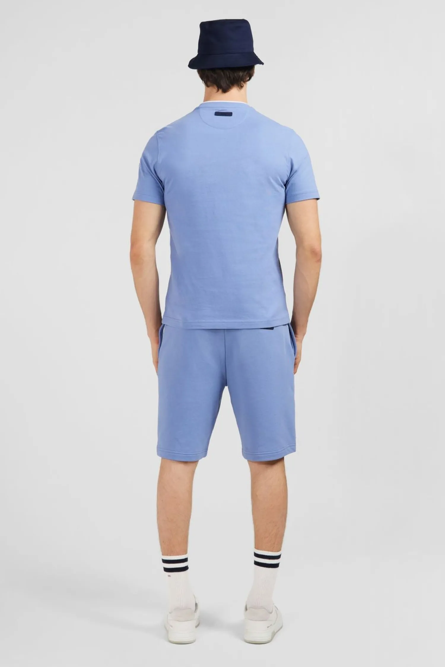 New T-hirt Beu Uni A anche Courte Homme T-Shirts