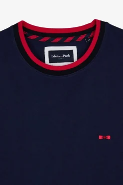 New T-hirt Coorbock Beu Fonce A Incription French Fair Homme T-Shirts