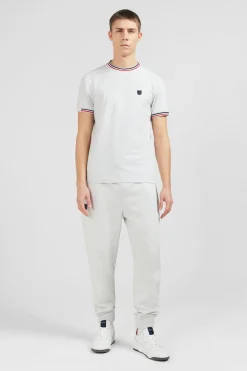 Discount T-hirt Gri Cair A anche Courte Homme T-Shirts