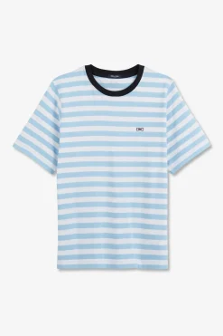 Outlet T-hirt anche Courte A Rayure Femme T-Shirts