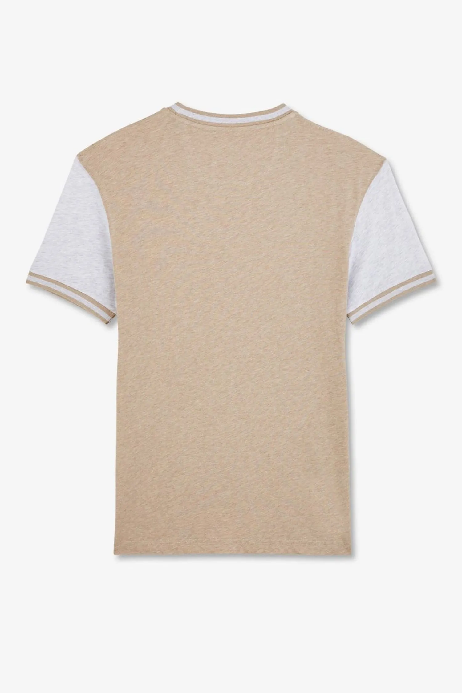 Outlet T-hirt anche Courte Beige Coorbock Homme T-Shirts