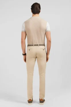 Outlet T-hirt anche Courte Beige Coorbock Homme T-Shirts