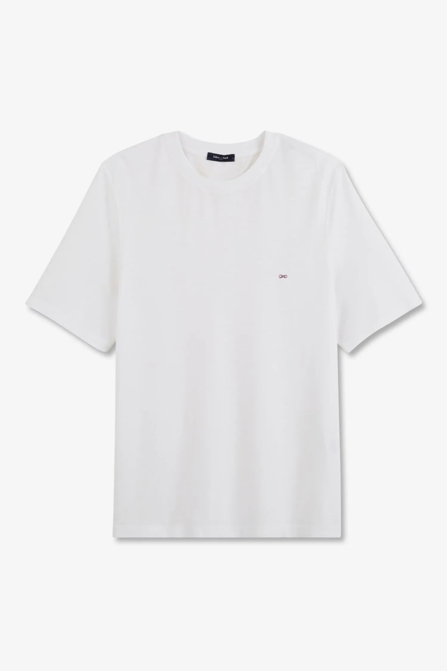 T-hirt anche Courte Banc Uni Femme T-Shirts