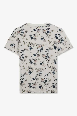 Sale T-hirt anche Courte Banc Iprie Feuie Homme T-Shirts